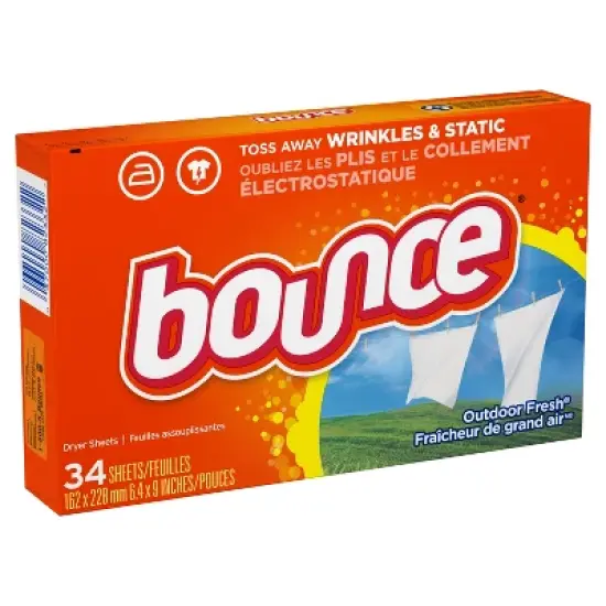 Bounce Outdoor Fresh Fabric Softener Dryer Sheets image {8}
