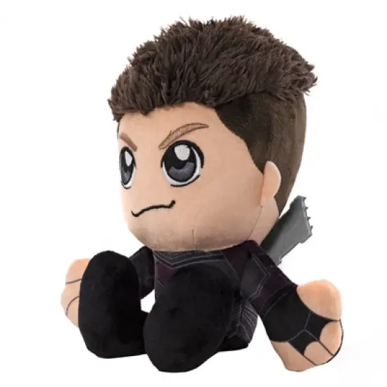 Bleacher Creatures Marvel Hawkeye 8" Kuricha Sitting Plush- Soft Chibi Inspired Toy image {1}