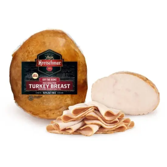 Kretschmar Pan Roasted Turkey Breast - Deli Fresh Sliced - price per lb image {6}