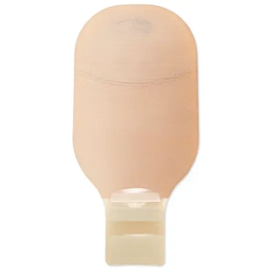 Premier Ostomy Pouch Drainable 1.125" Stoma 12"L 1pc System Transparent 8283, 5 Ct image {2}