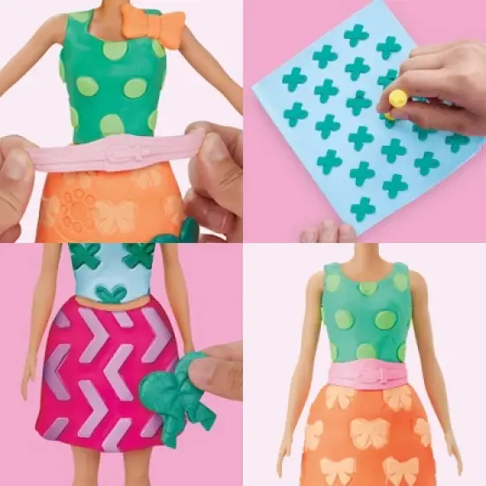 Play-Doh Barbie Pearls and Bows Pattern Pack image {2}