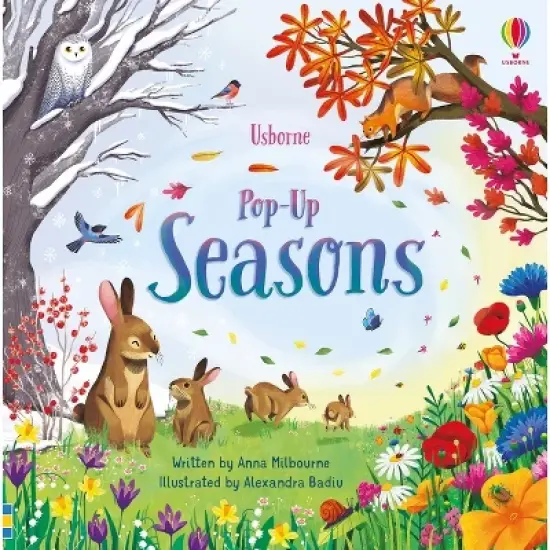 Pop-Up Seasons - (Pop-Ups) by  Anna Milbourne (Board Book) image {1}