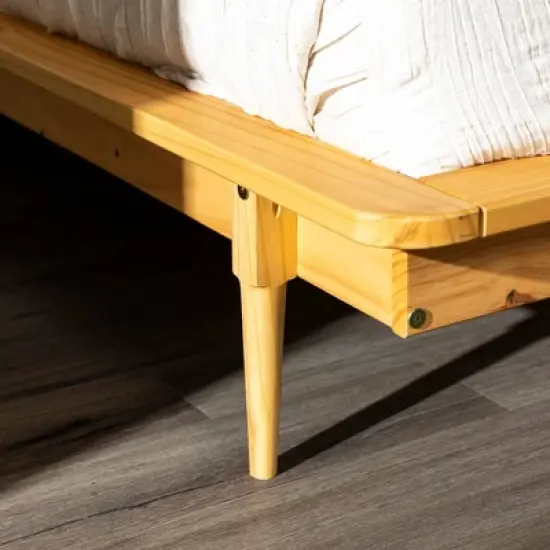 Boho Solid Wood King Platform Bed - Saracina Home image {7}