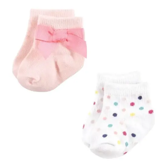 Hudson Baby Infant Girl Sock and Headband 12pc Set, Rainbow, 0-9 Months image {6}