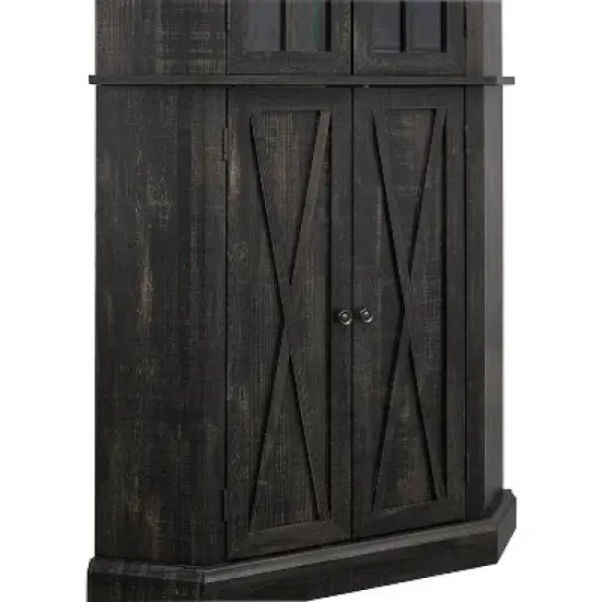Enclosed Corner Cabinet - Home Source image {6}