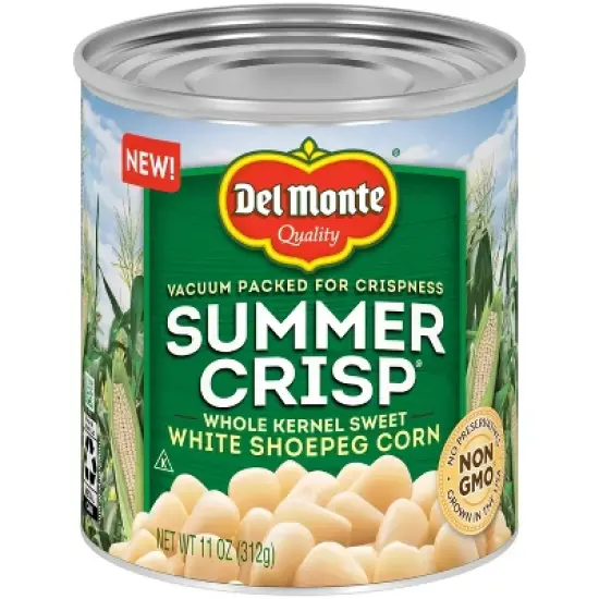 Del Monte Summer Crisp Shoepeg Corn - 11oz image {4}