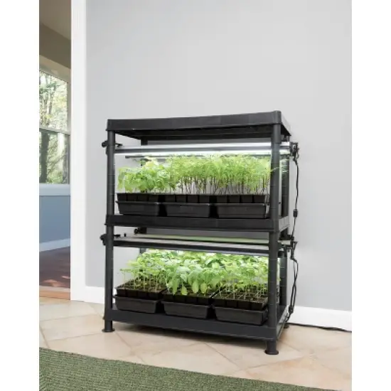 LED Stack-n-Grow Light Stand Base Unit Full Spectrum Grow Light for Seed Starting and Indoor Plants - Gardener's Supply Company image {2}