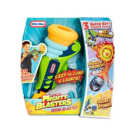 Little Tikes My First Mighty Blasters Boom Blaster With 3 Soft Power Pod image {5}