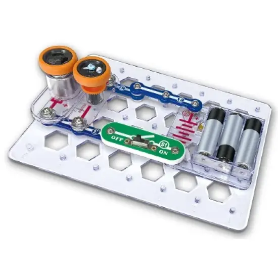 Snap Circuits Flight Deck Science Kits: Educational STEM Kit, 2nd to 4th Grade, Boosts Creativity & Motor Skills image {1}