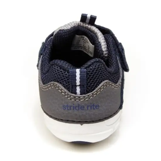 Stride Rite Kids Unisex Kylo Sneaker | 5 | Navy/Grey image {2}
