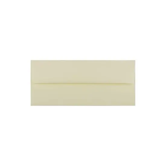 JAM Paper #10 Business Strathmore Envelopes 4.125 x 9.5 Ivory Wove 191165I image {4}