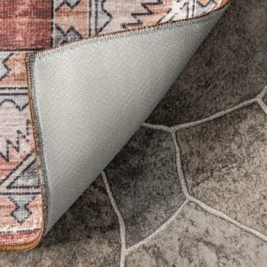 nuLOOM Kera Persian Machine Washable Indoor/Outdoor Patio Area Rug image {6}