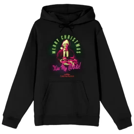 National Lampoon's Christmas Vacation Merry Christmas Men's Black Sweatshirt- image {3}