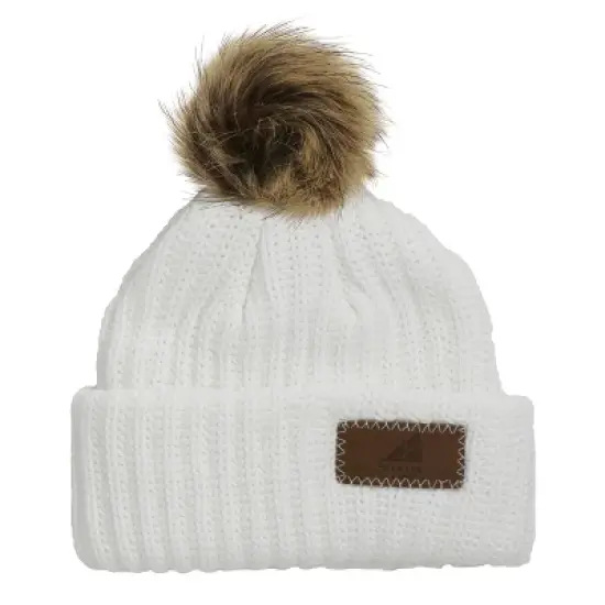 Arctic Gear Toddler Cotton Cuff Hat with Pom image {10}