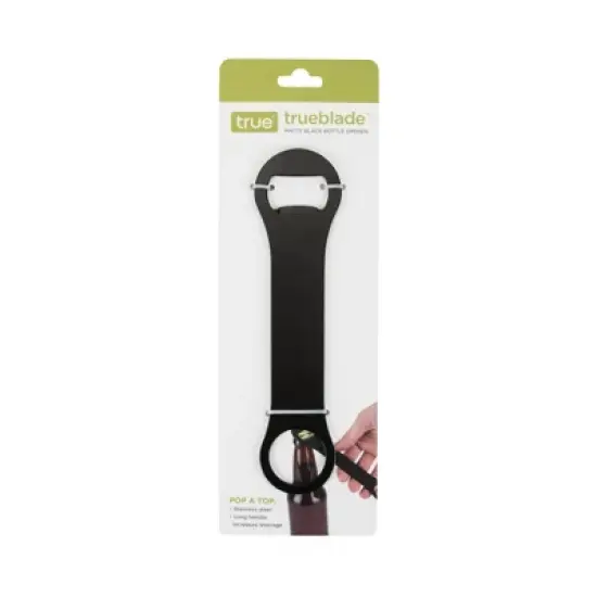 TrueBlade&trade; Bottle Opener in Matte Black by True image {2}
