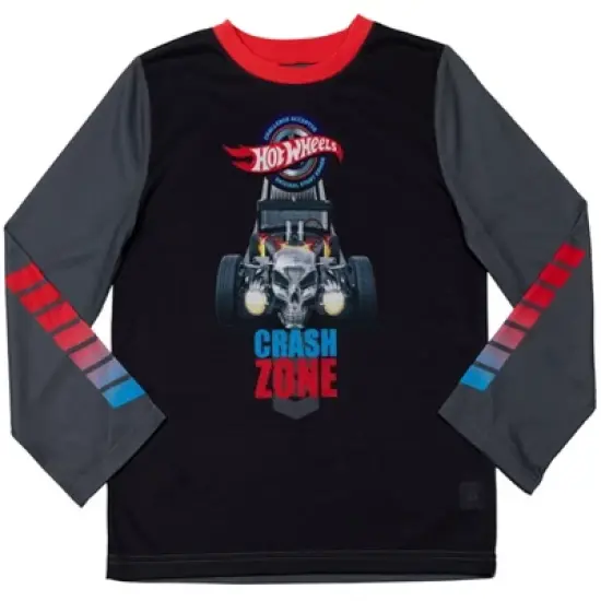 Hot Wheels Pajama Shirt and Pants Sleep Set Little Kid to Big Kid  image {4}
