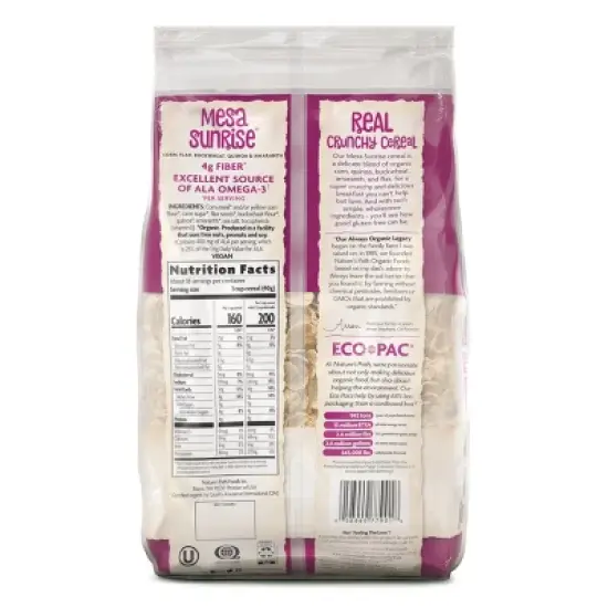 Nature's Path Organic Mesa Sunrise Cereal 6pk/158.4oz image {2}