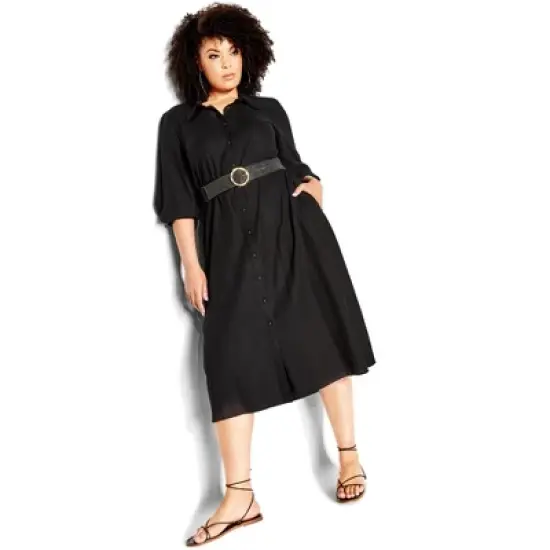 Women's Plus Size  DRESS JUNO | CITY CHIC image {3}