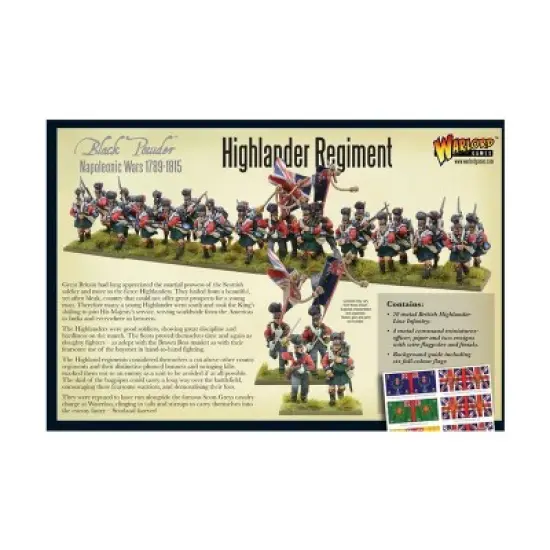 Highlander Regiment Miniatures Box Set image {1}