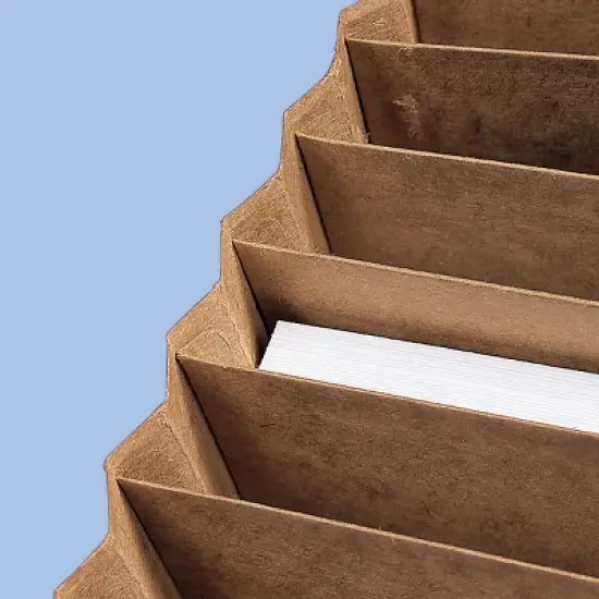 Smead Expanding File, Alphabetic (A-Z), 21 Pockets, Flap and Cord Closure, Letter Size, Kraft (70121) image {4}