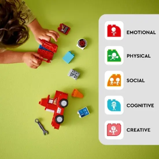 LEGO DUPLO Disney and Pixar's Cars Mack at the Race Toddler Toy 10417 image {2}