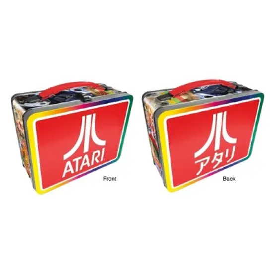 Aquarius Puzzles Atari Embossed Tin Fun Box image {2}