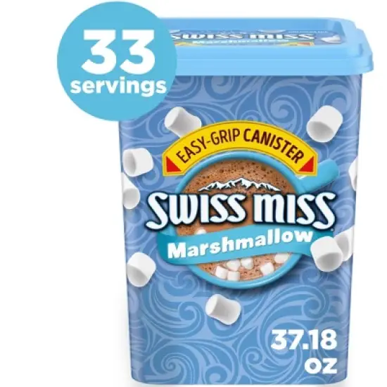 Swiss Miss Marshmallow Hot Cocoa Mix Canister - 37.18oz image {6}