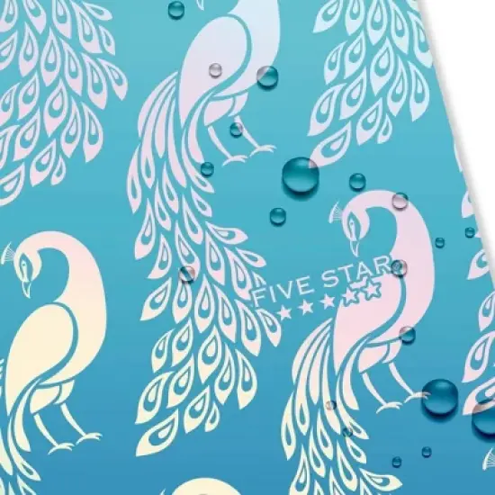 Five Star Fashion Wide Ruled Notebook 80ct Peacock, School Supplies image {5}