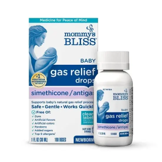 Mommy's Bliss Simethicone Gas Relief Drops - 1 fl oz image {8}