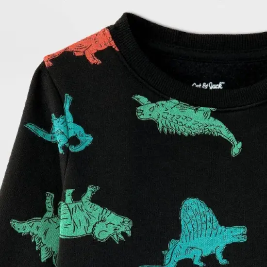 Toddler Boys' Fleece Crewneck Sweatshirt - Cat & Jack&trade; image {4}