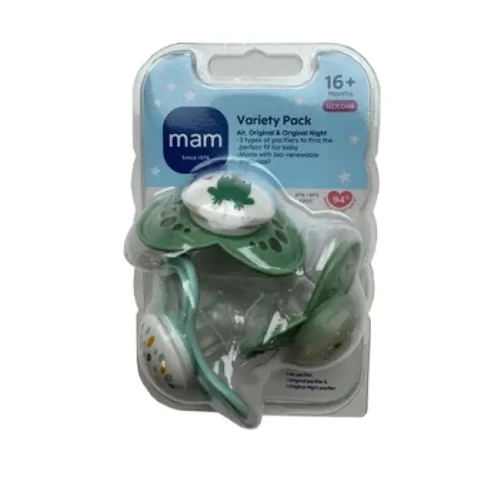 MAM Pacifier Variety Pack 16+m - 3pk - Unisex image {1}