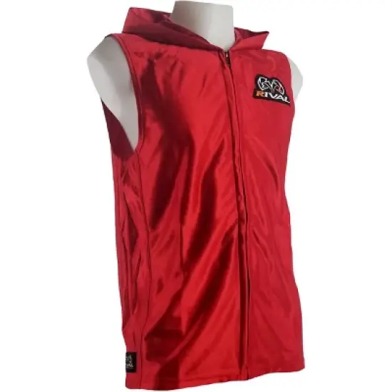 Rival Boxing Dazzle Traditional Sleeveless Ring Jacket with Hood image {4}