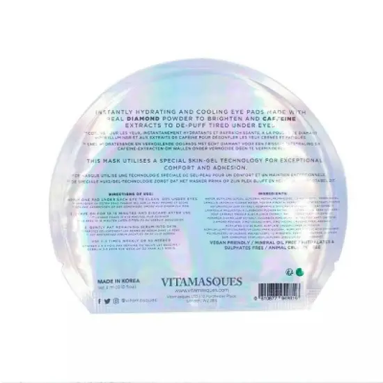 Vitamasques 2 in 1 Diamond Eye Mask - 0.1 fl oz image {6}