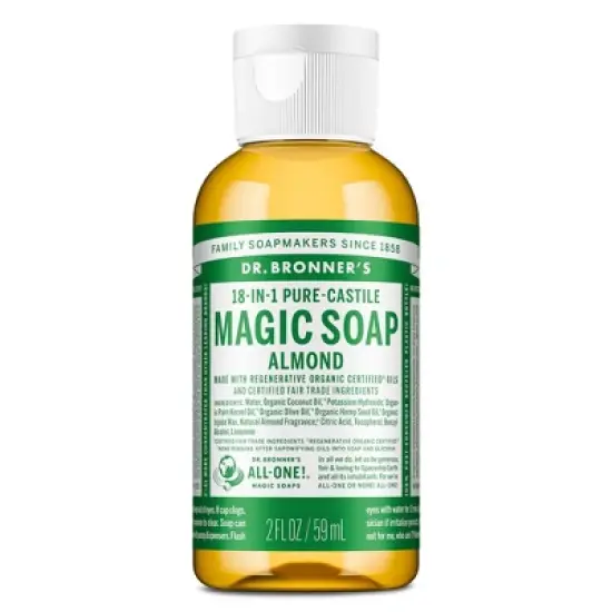 Dr. Bronner's Magic Pure Castile Liquid Hand Soap - 2 fl oz image {7}
