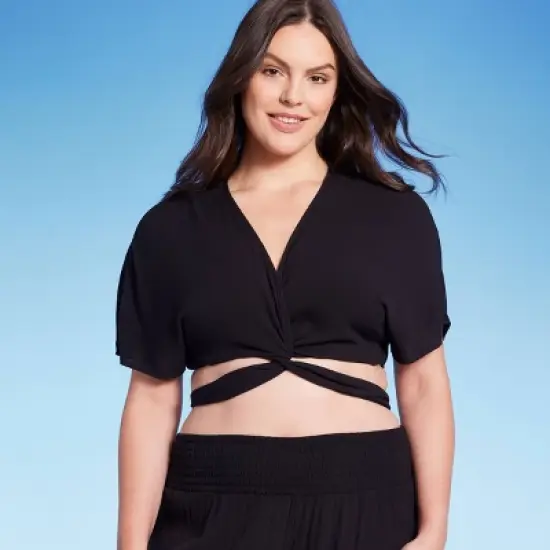 Women's Multiway Wrap Cover Up Top - Shade & Shore&trade; image {2}