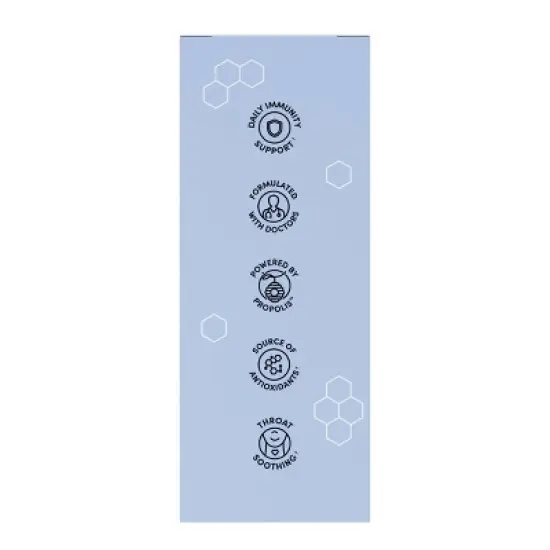 Beekeepers Naturals Propolis Throat Support Cool and Calm Spray - Propolis Menthol - 1 fl oz image {2}