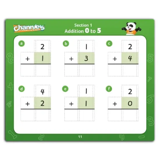 Channie's Dry Erase Single Digit Math Flash Cards image {3}