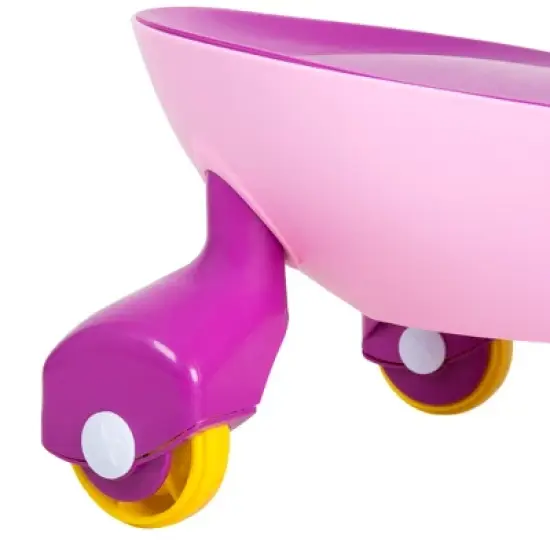 Toy Time Kids' Ride-On Wiggle Car - Pink and Purple image {6}