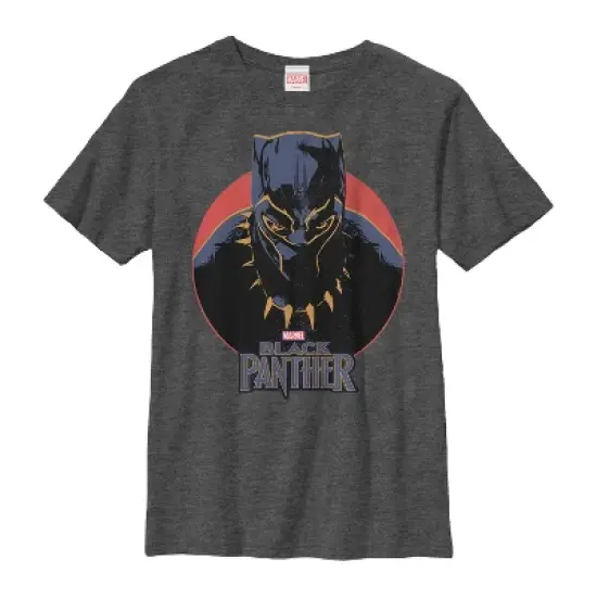 Boy's Marvel Black Panther Retro T-Shirt image {3}