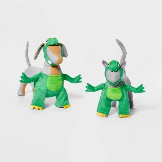 Halloween Frontal T-Rex Cat and Dog Costume - Hyde & EEK! Boutique&trade; image {4}