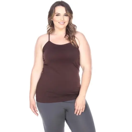 Women's Plus Size Tank Top - One Size Fits Most Plus - White Mark image {5}