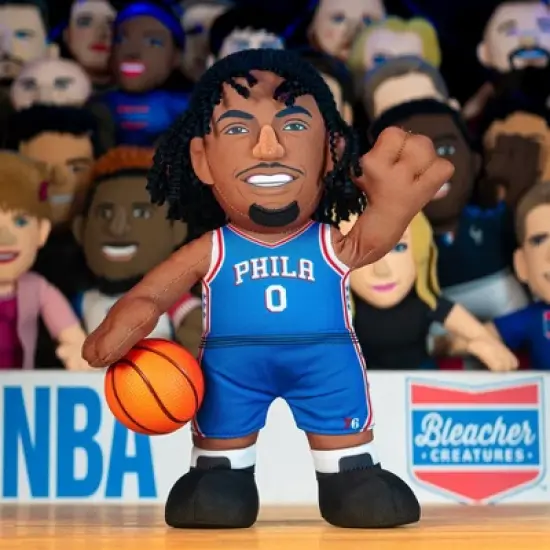 Bleacher Creatures Philadelphia 76ers Tyrese Maxey 10" Plush Figure image {3}
