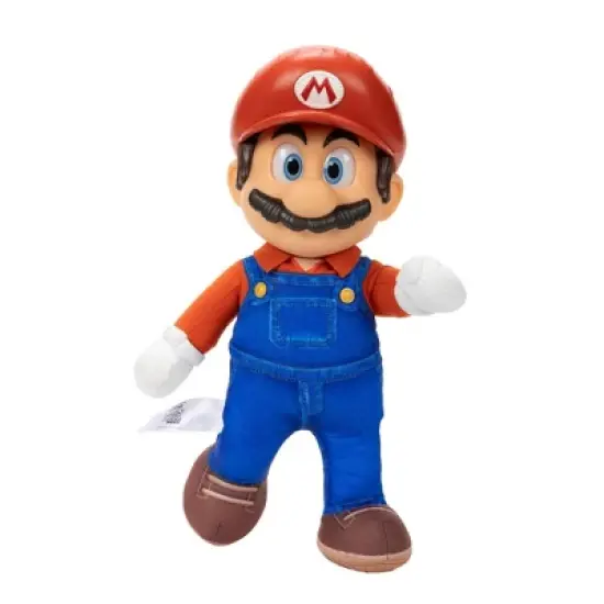 Nintendo The Super Mario Bros. Movie Mario Poseable Plush image {6}