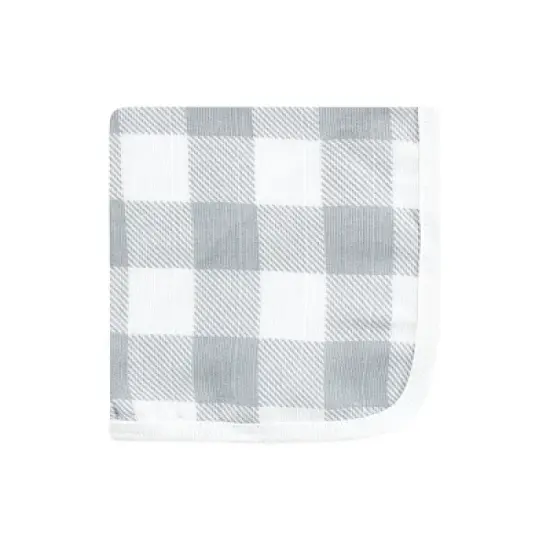 Hudson Baby Infant Boy Cotton Muslin Washcloths, Woodland, One Size image {3}