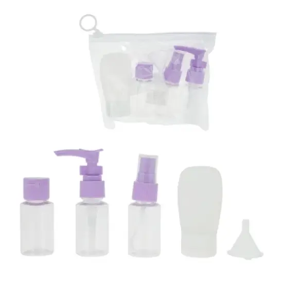 Unique Bargains Reusable Travel Accessories Bag Set 5 Pcs image {11}