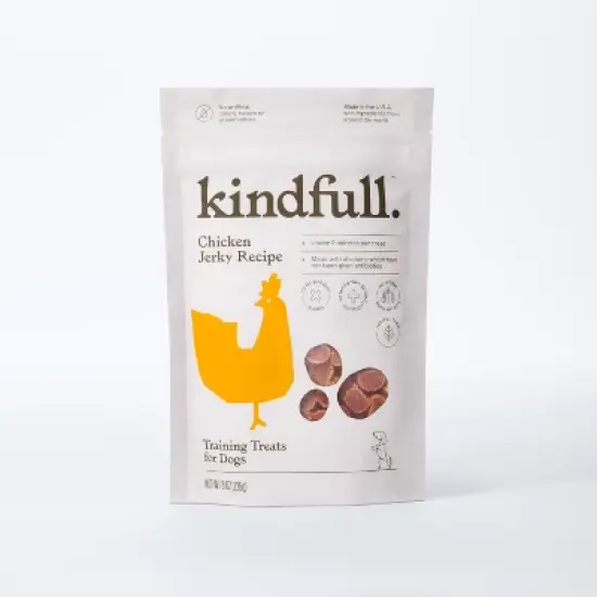 Chicken Jerky Recipe Training Dog Treats - Kindfull&trade; 8oz image {3}