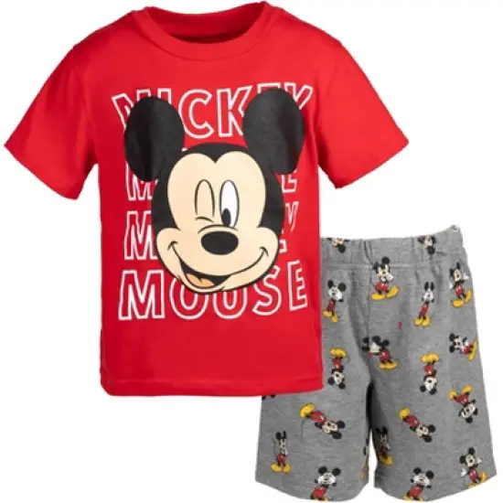 Disney Mickey Mouse Pluto T-Shirt and Shorts Outfit Set Toddler image {11}