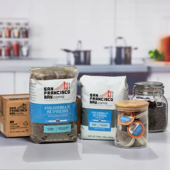 San Francisco Bay Coffee, Colombian Supremo, 28 oz Ground Coffee image {4}