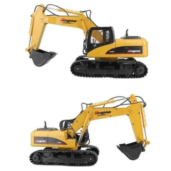 Big Daddy Super Powerful Full Functional DIE-CAST 15 Channel Professional Remote Control Excavator Tractor image {2}
