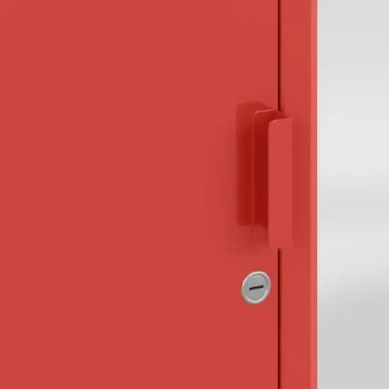 Metal Rolling Locker Dorm Storage Cabinet with Lock- Room Essentials&trade; image {5}